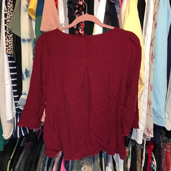 Maeve Emmeline Swiss Dot Blouse - Picture 8 of 12